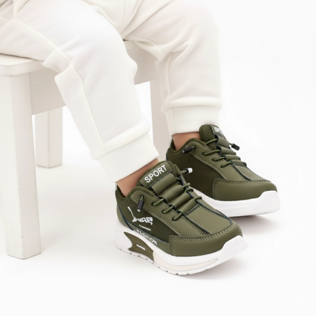 Flat Design Shoes M01025 kids shoes