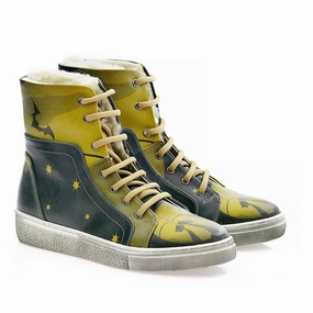 Love Cats Short Boots JAS103 Alpine Riding Boots