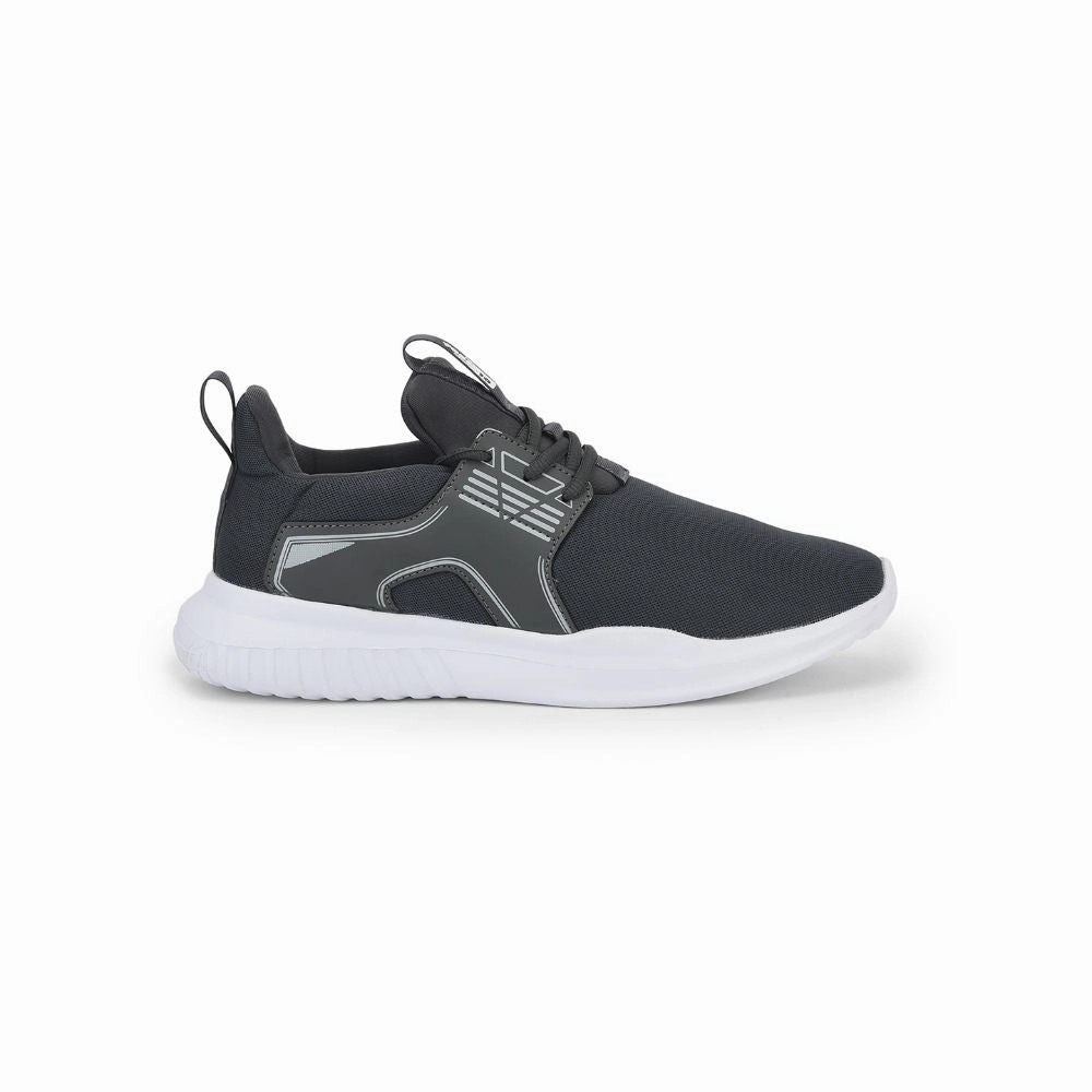 On Shoes For Gym Training FORCE 10 Sports Lacing Shoe For Men (Grey) CASEW-E By Liberty