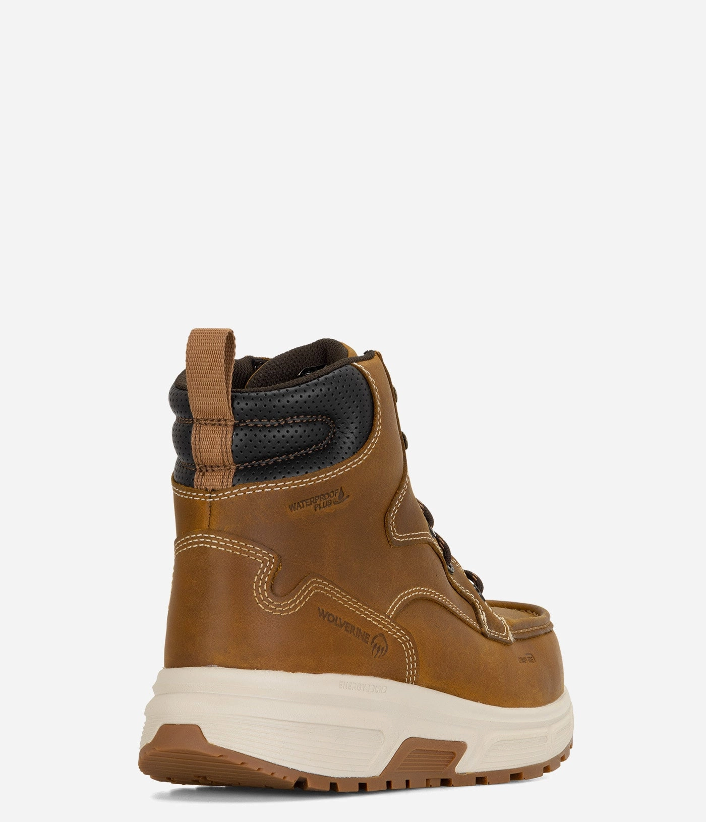 Wolverine Ride Performance Wedge 6" CarbonMax WP Work Boot - Men Spikeless Golf Shoes