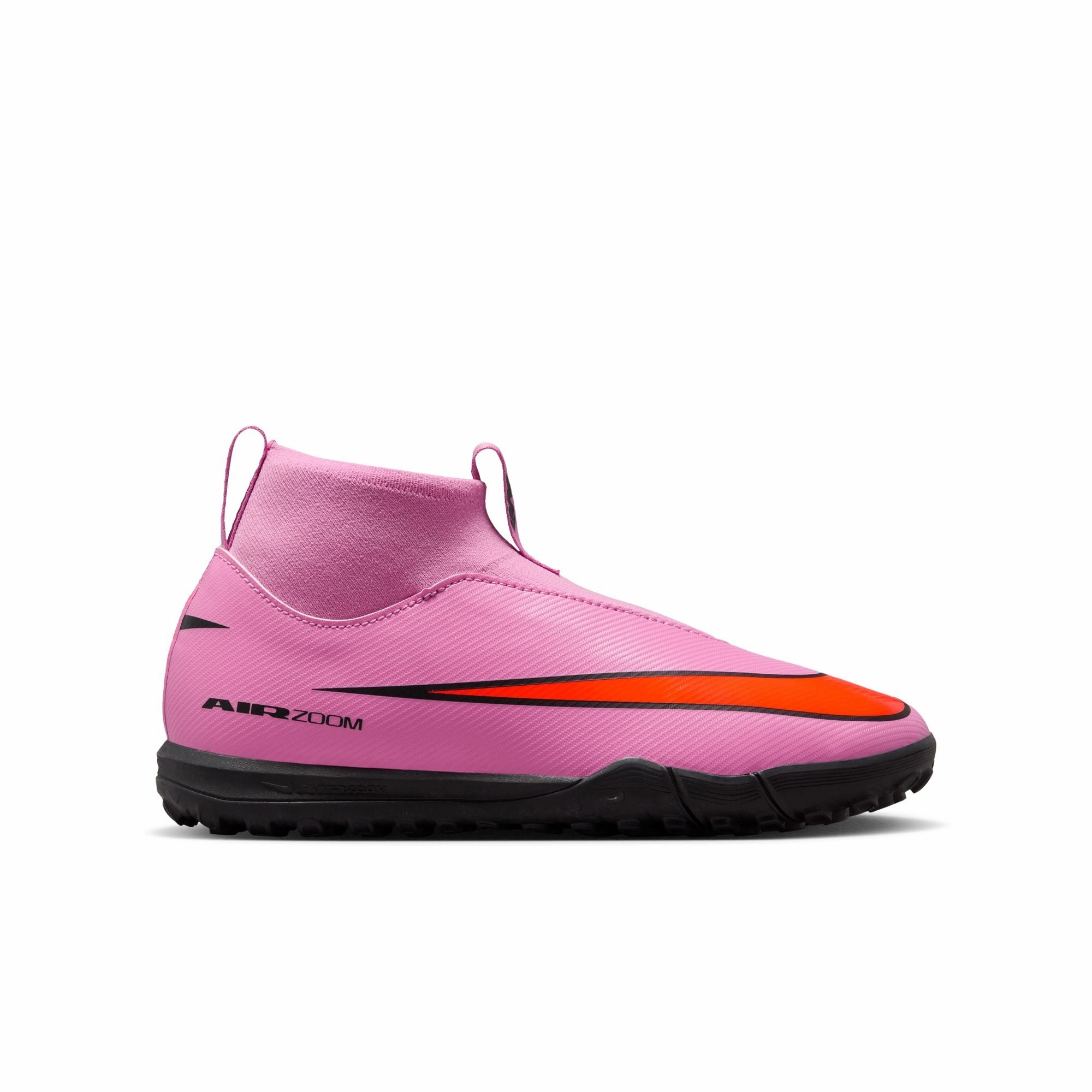 Brava Soccer Cleats Size Chart Nike Junior Superfly 10 Academy TF Turf Soccer Shoes -Magic Flamingo/Black-Total Crimson