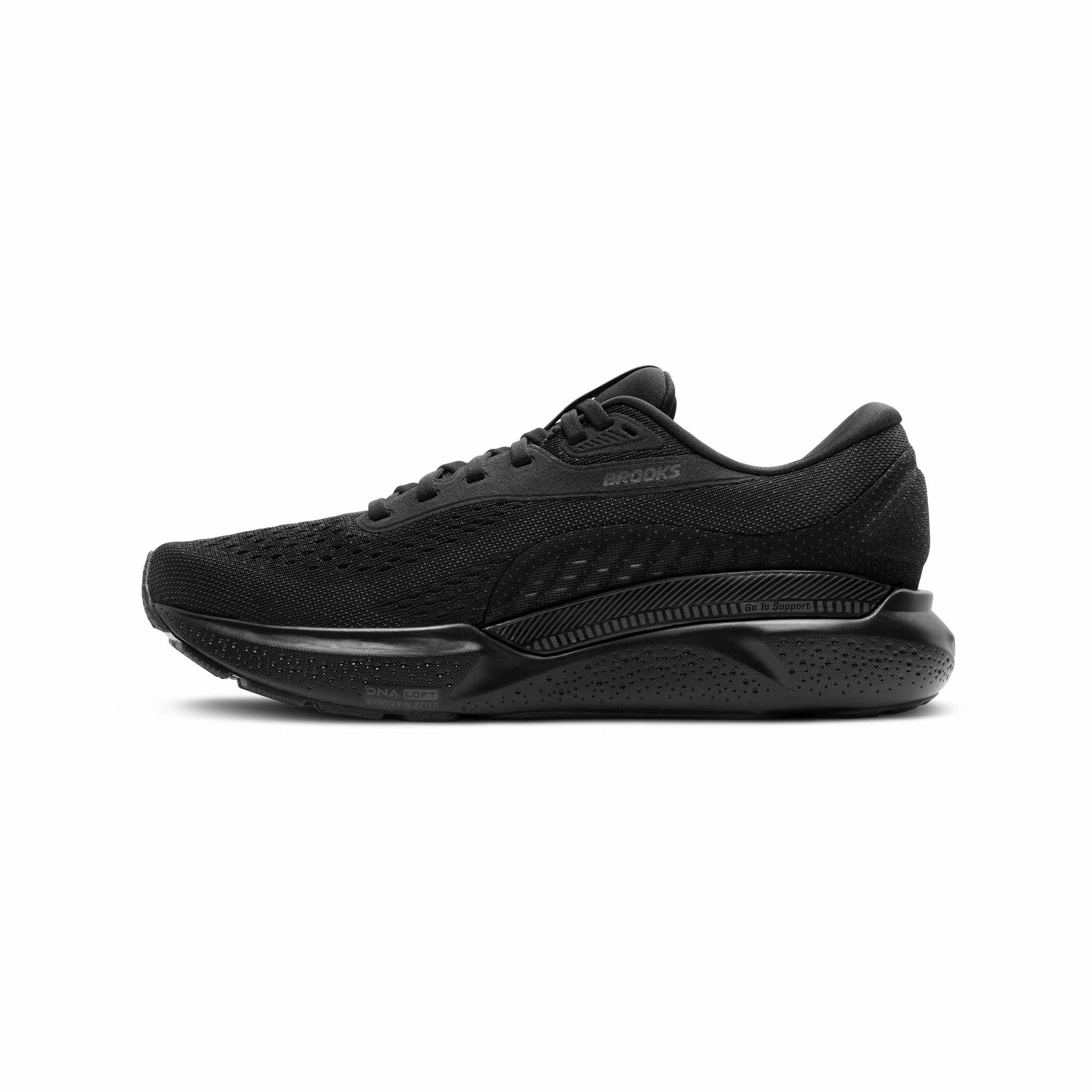 Brooks | Men's Adrenaline GTS 24 Running Shoes - Black/Black/Ebony Running And Fitness Shoes