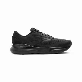 Lower Heel Drop Running Shoes Brooks | Men's Adrenaline GTS 24 Running Shoes - Black/Black/Ebony
