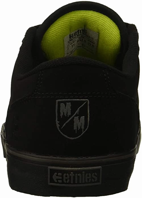 Fat Tongue Skate Etnies scarpa da skateboard da uomo Metal Mulisha Barge LS 4107000411 895 nero