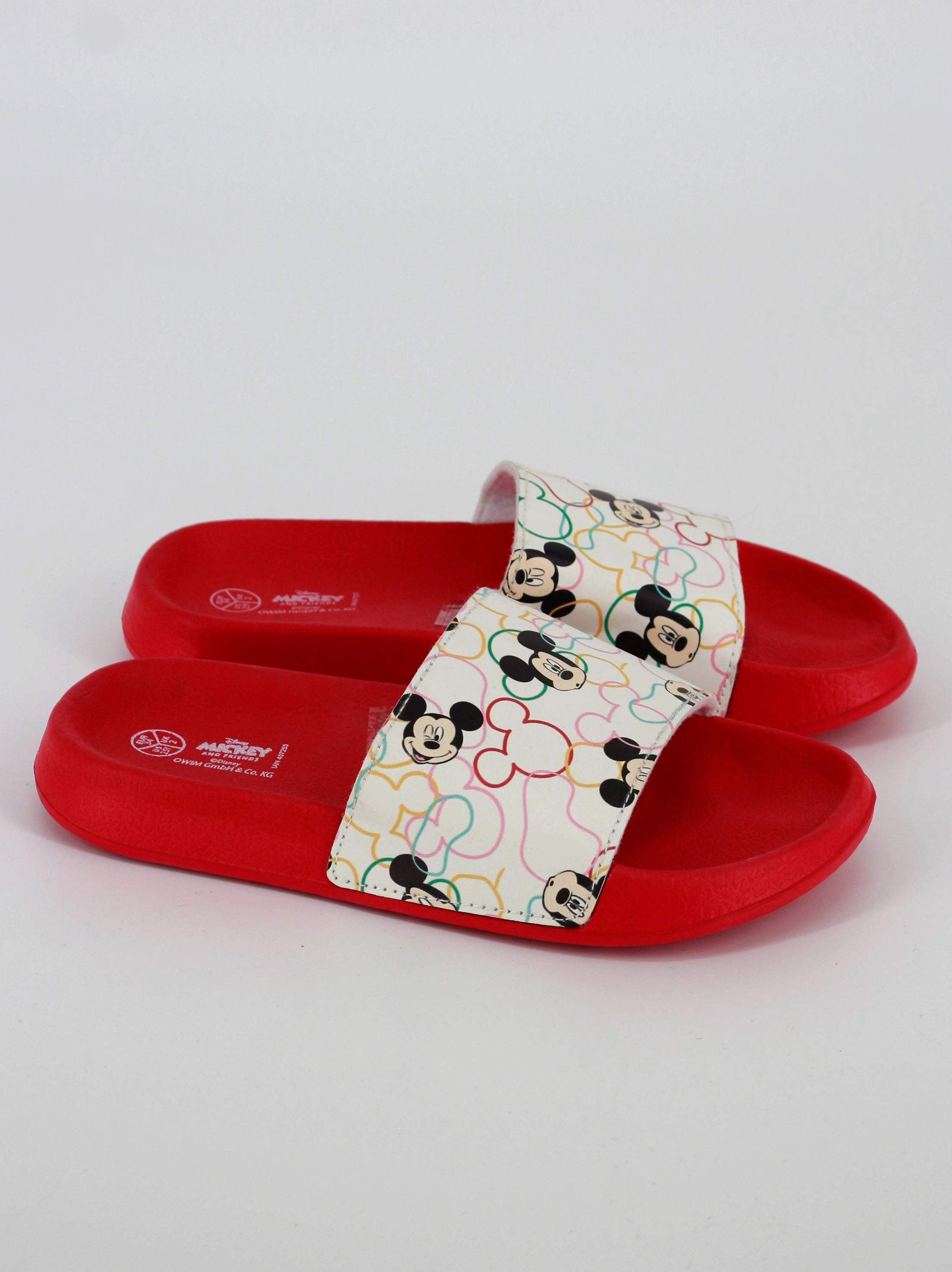 Kids Girl Graphic Printed Slide Sandals,Multi Foot Warmers Slippers