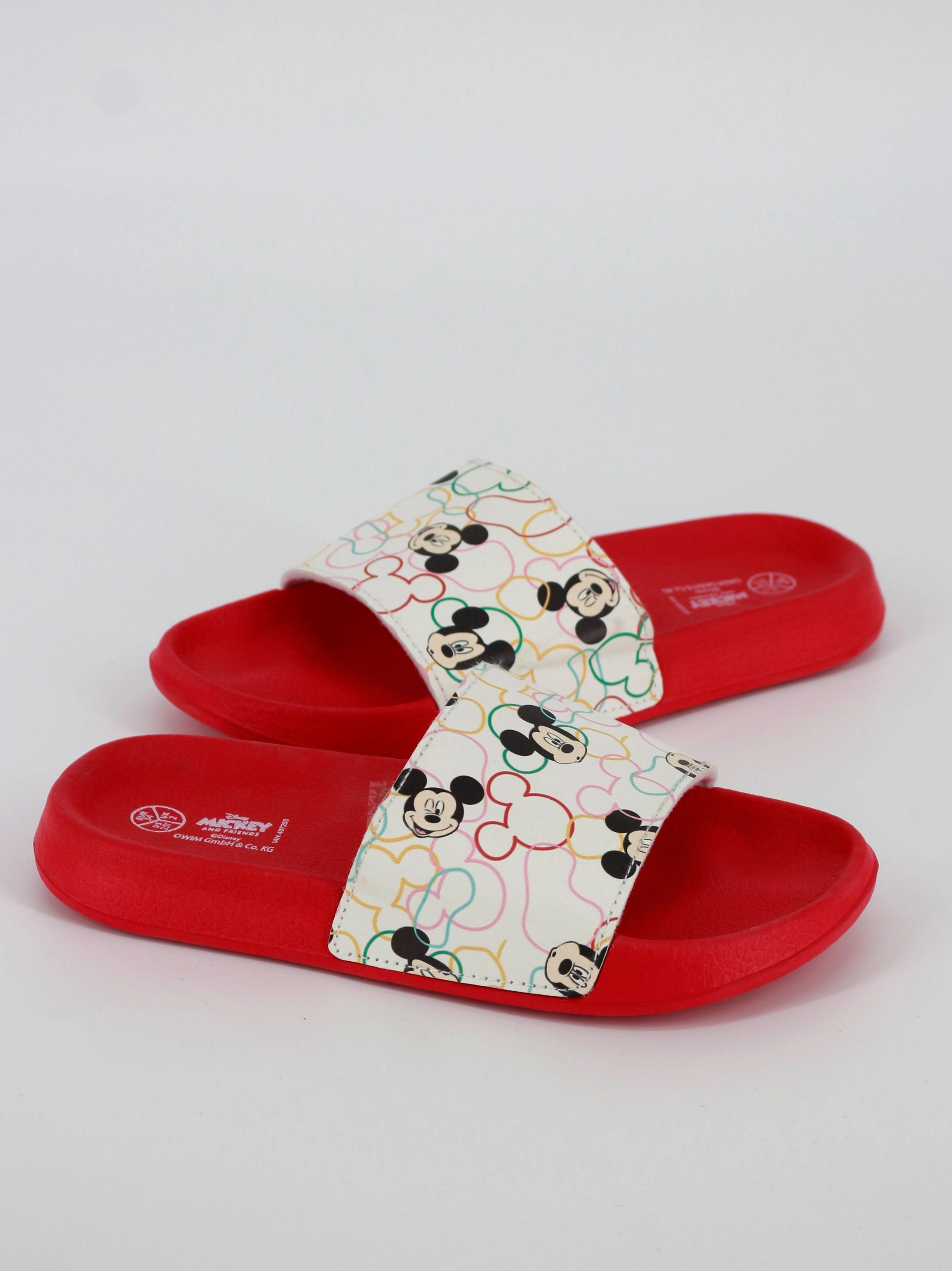 Kids Girl Graphic Printed Slide Sandals,Multi Skating Slippers