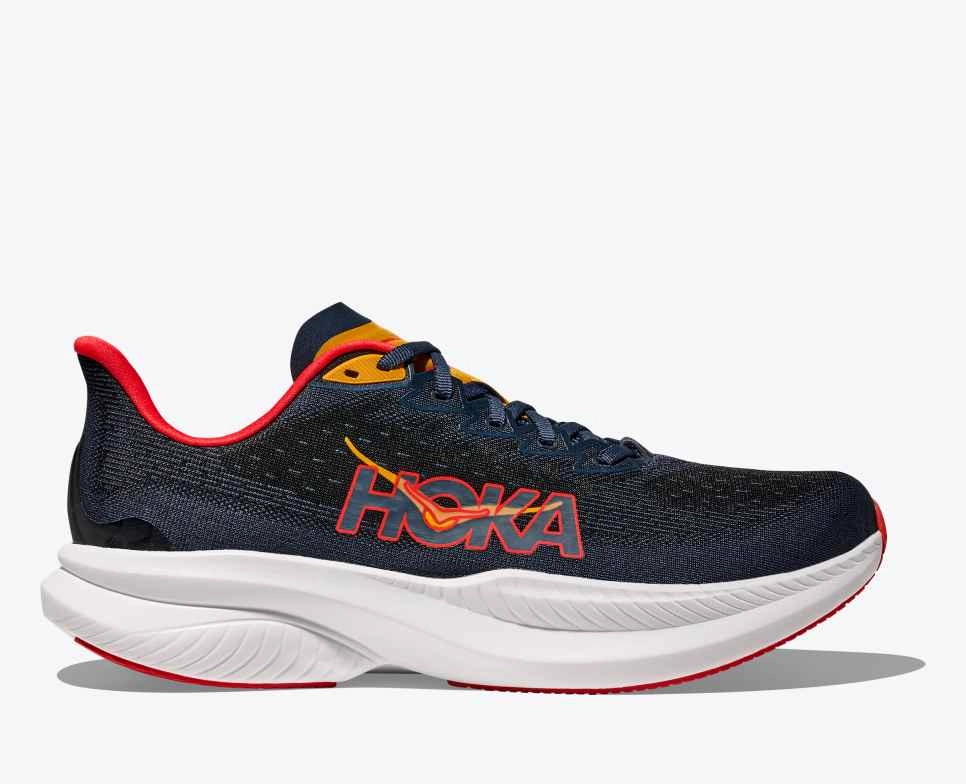 Female Men's Hoka Mach 6 (Varsity Navy/Nautical Dusk)