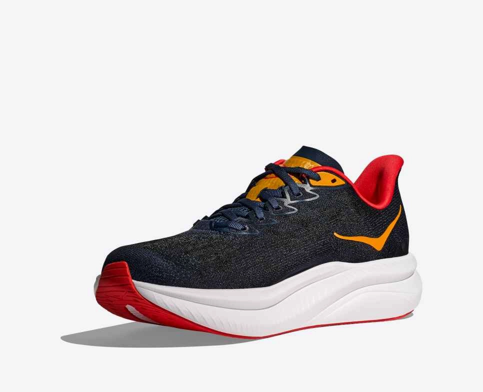 Shoes At Scheels Men's Hoka Mach 6 (Varsity Navy/Nautical Dusk)