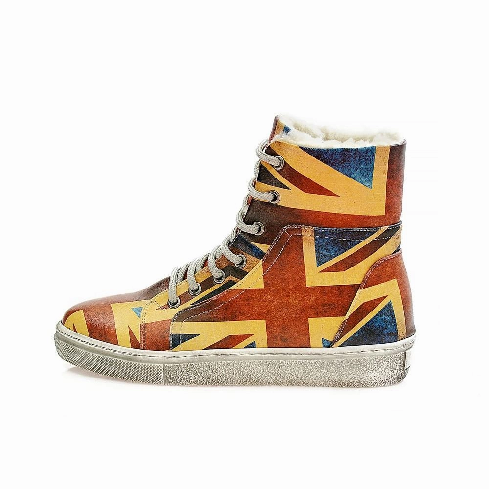 Flag Short Boots WJAS112 These Boots Are Made For Walking Lyrics