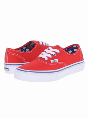 Jumpman Mvp Casual Shoes Kids Boy Star Eyelet Shoes,Red