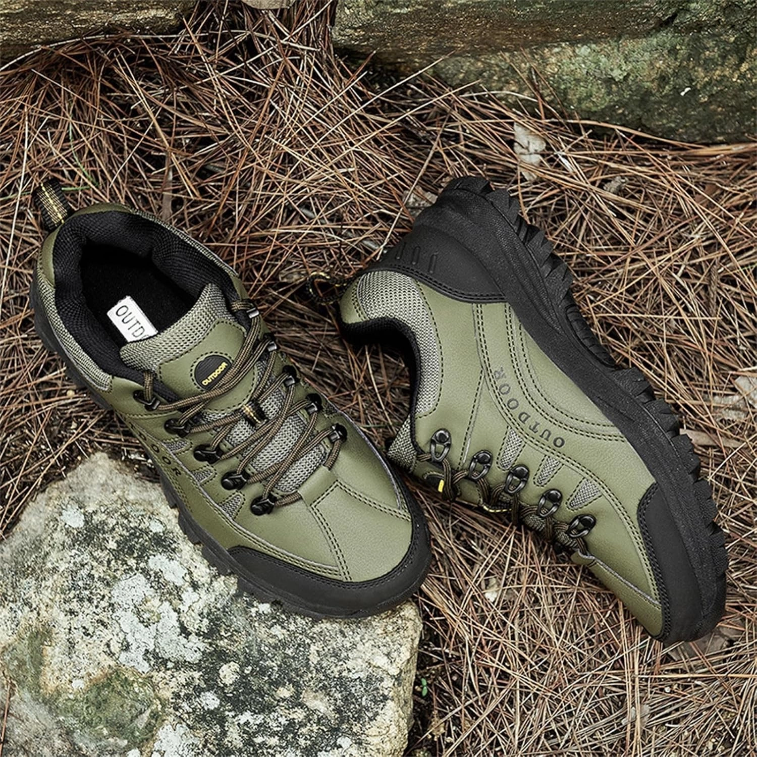 Fashion Summer and Autumn Men Hiking Shoes Non Slip Soles Thick Bottom Mesh Breathable Casual Mens Sneaker Boots Size 14 Mens Converse Chuck Taylor All Star Low Casual Shoes