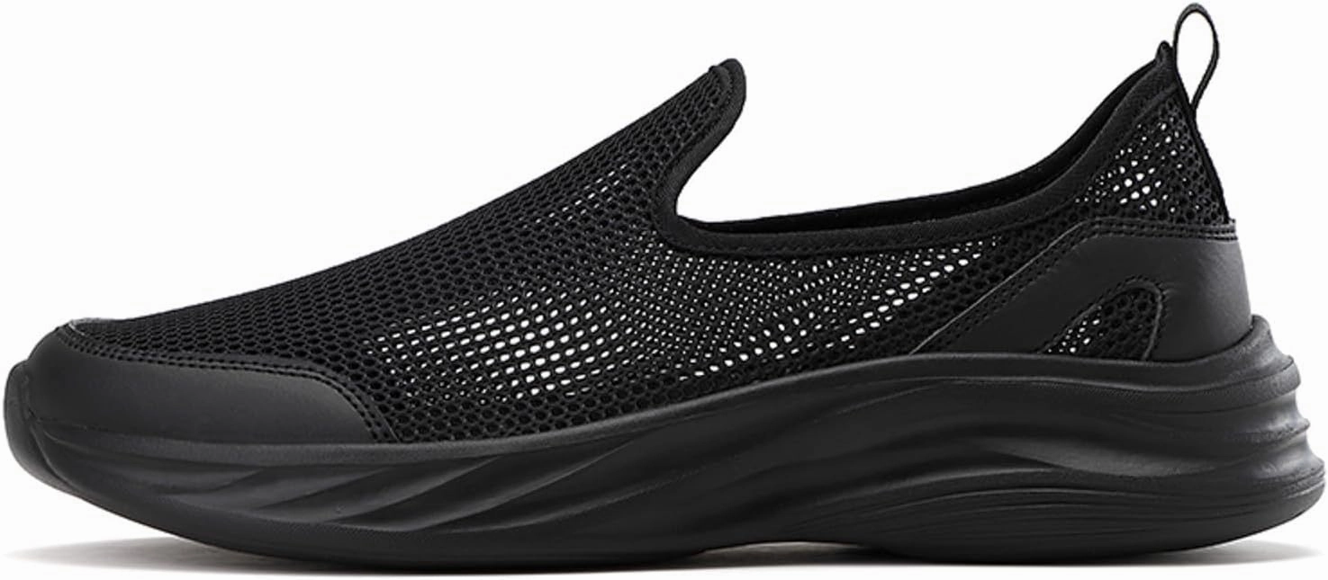 IWIHMIV Tennis Shoes Men's Running Shoes Low Top Shoes for Men Sneakers Tennis Sport Shoes Hollow Mesh Breathable Sports Shoes Distance Running Shoes