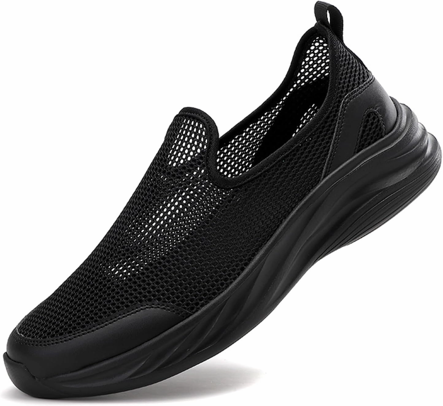 IWIHMIV Tennis Shoes Men's Running Shoes Low Top Shoes for Men Sneakers Tennis Sport Shoes Hollow Mesh Breathable Sports Shoes Hyperion Running Shoes