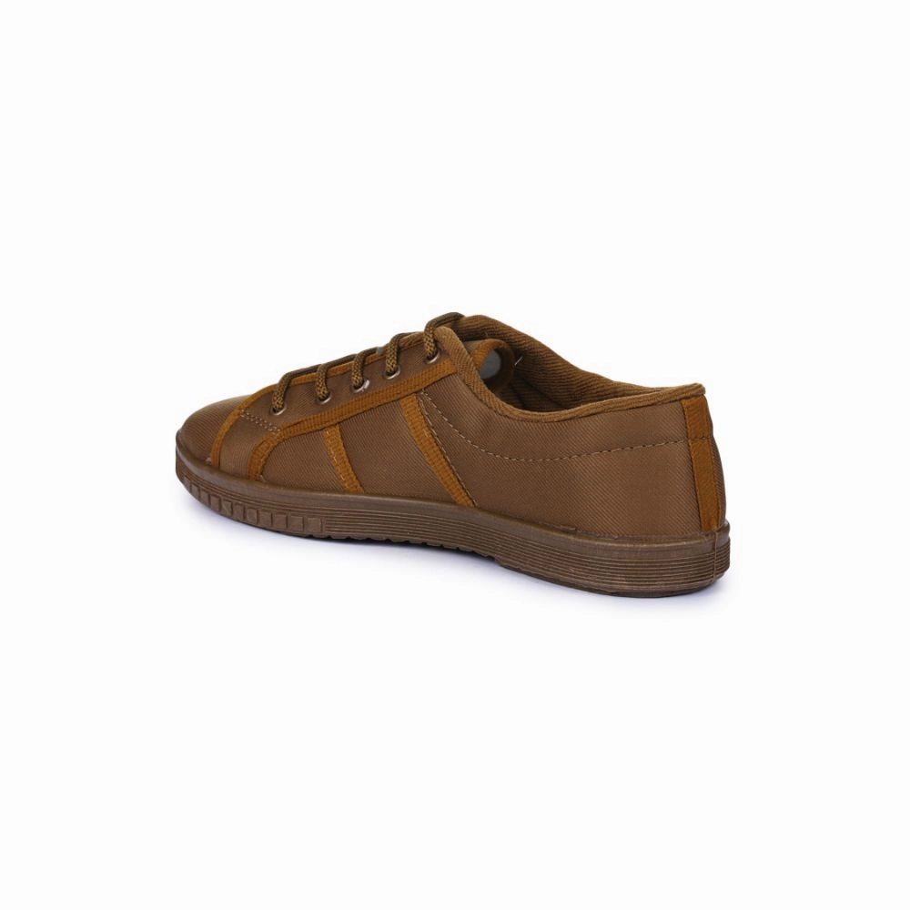 Casual Shoes White Gliders Beige Casual Lace Up Shoes For Men JUMPER-E By Liberty