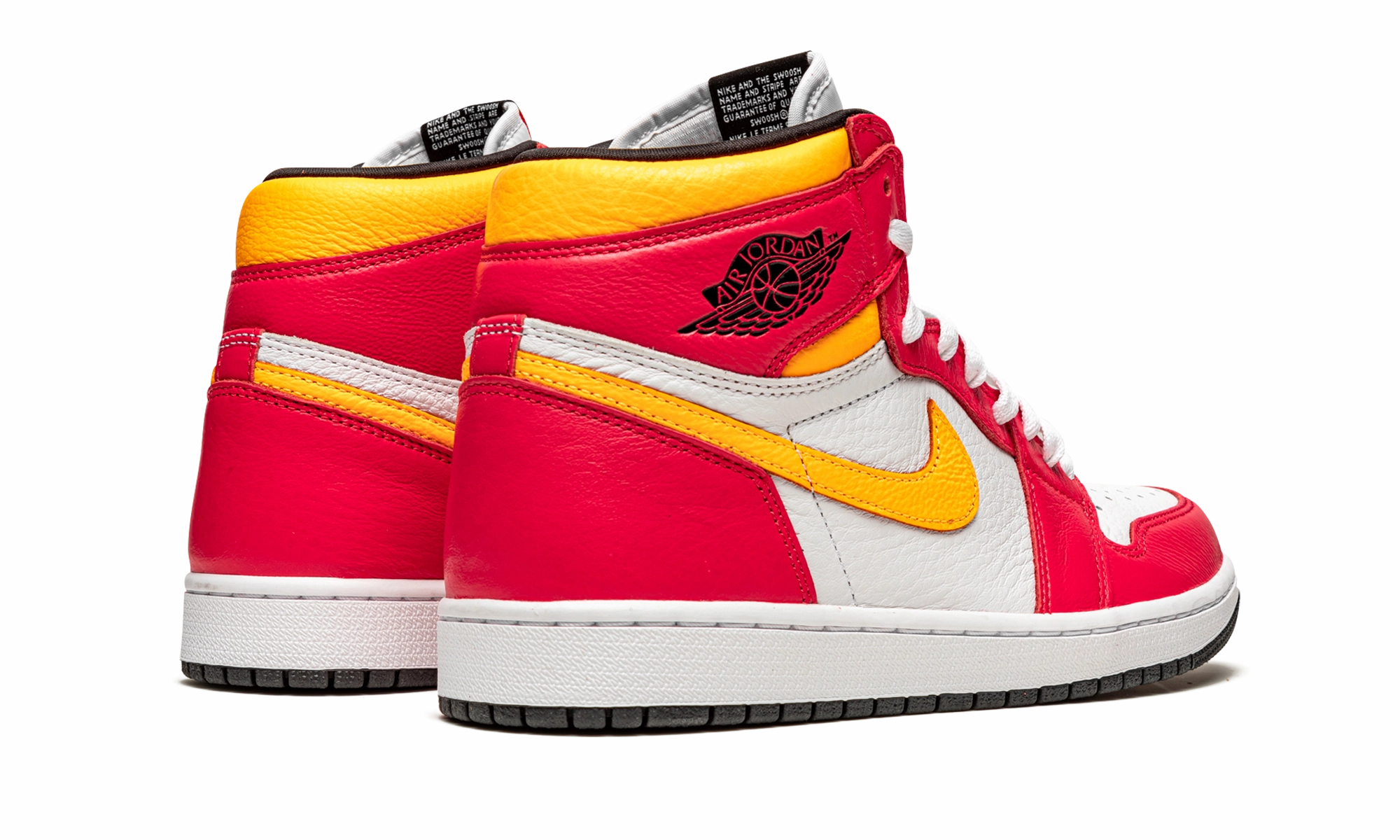 Air Jordan 1 High OG "Light Fusion Red" Nike Glow Shoes