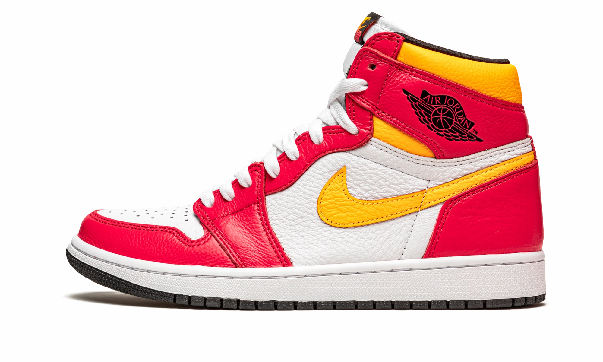 Air Jordan 1 High OG "Light Fusion Red" Nike Closeout Basketball Shoes