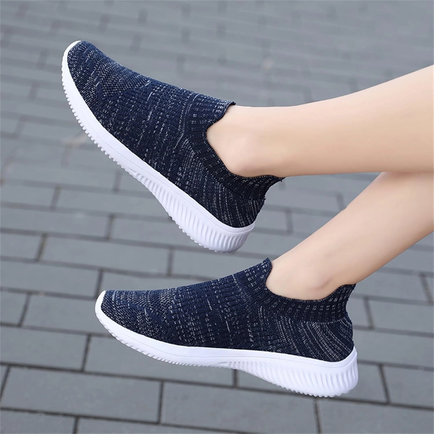 IWIHMIV Mens Tennis Shoes Walking Shoes Men's Sneakers Breathable Running Shoes Non Slip Soft Sole Casual Athletic Shoes New Running Shoes 2025