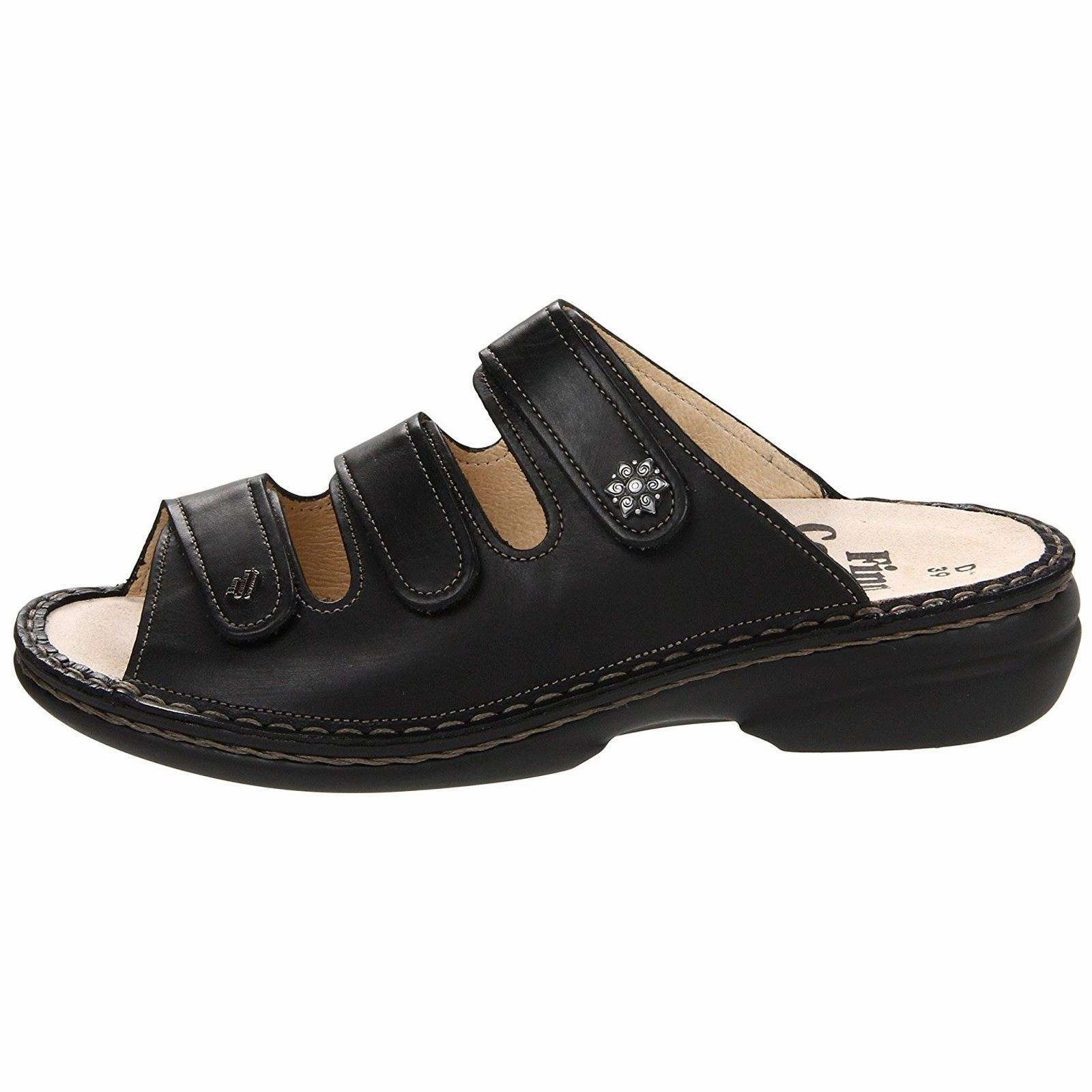 Checkerboard Slip On Finn Comfort Menorca-S Women's Slip-On Sandals
