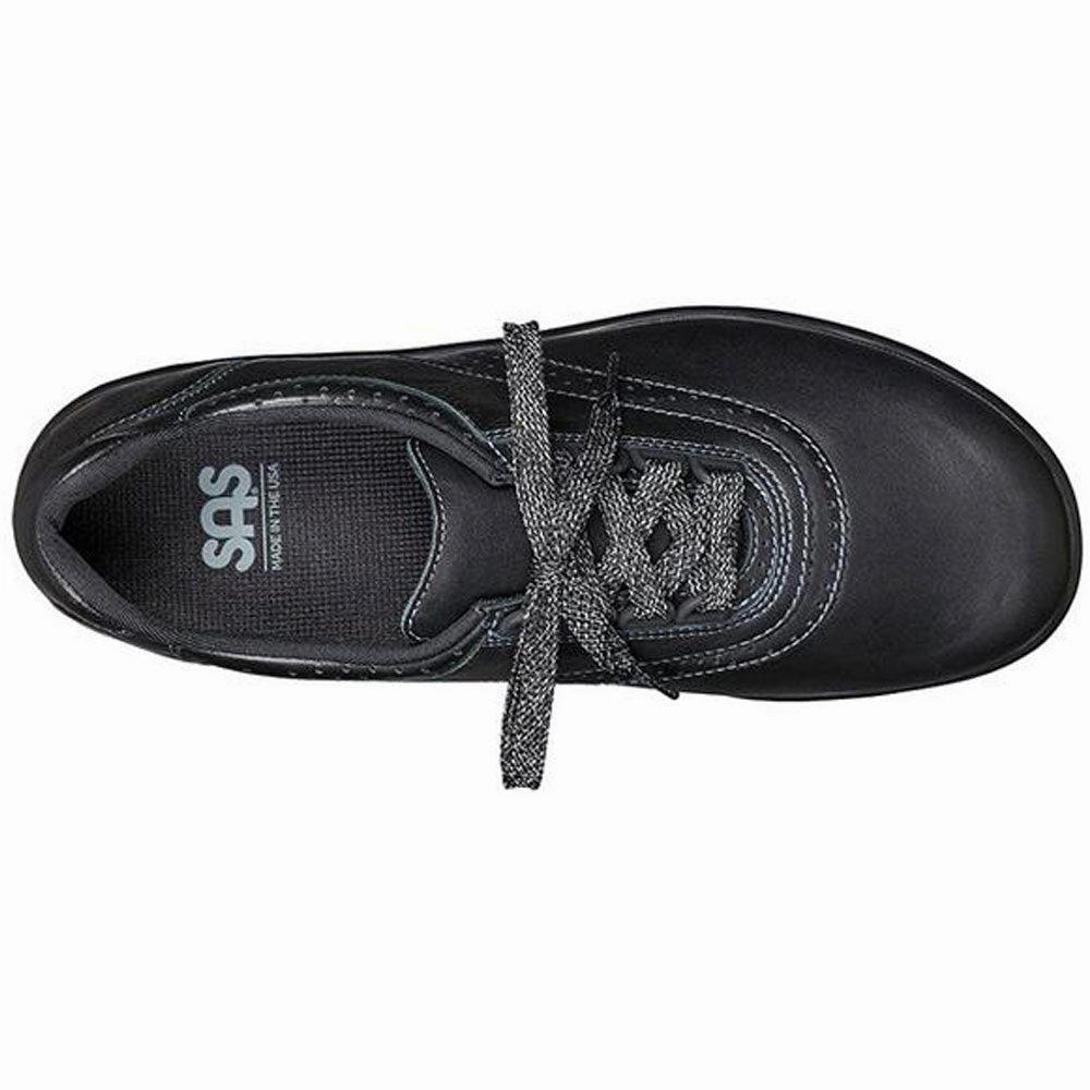 For Walking Roofs Best SAS Walk Easy Black Leather (Women's)