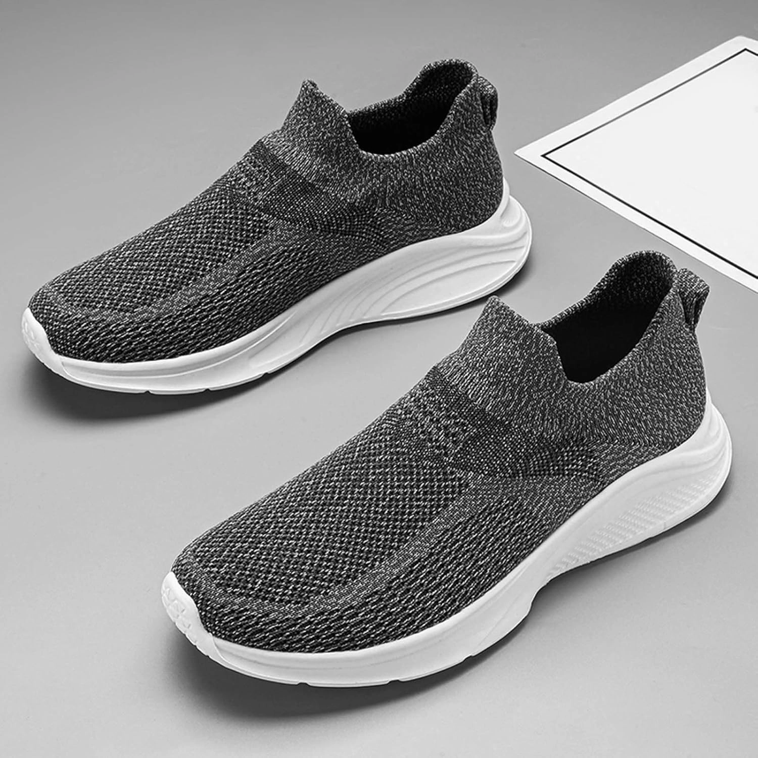 Mens Walking Shoes Men's Sneakers Slip on Shoe for Men Walking Shoe for Men Lightweight Sport Sneaker Casual Best Shoes For Office Work