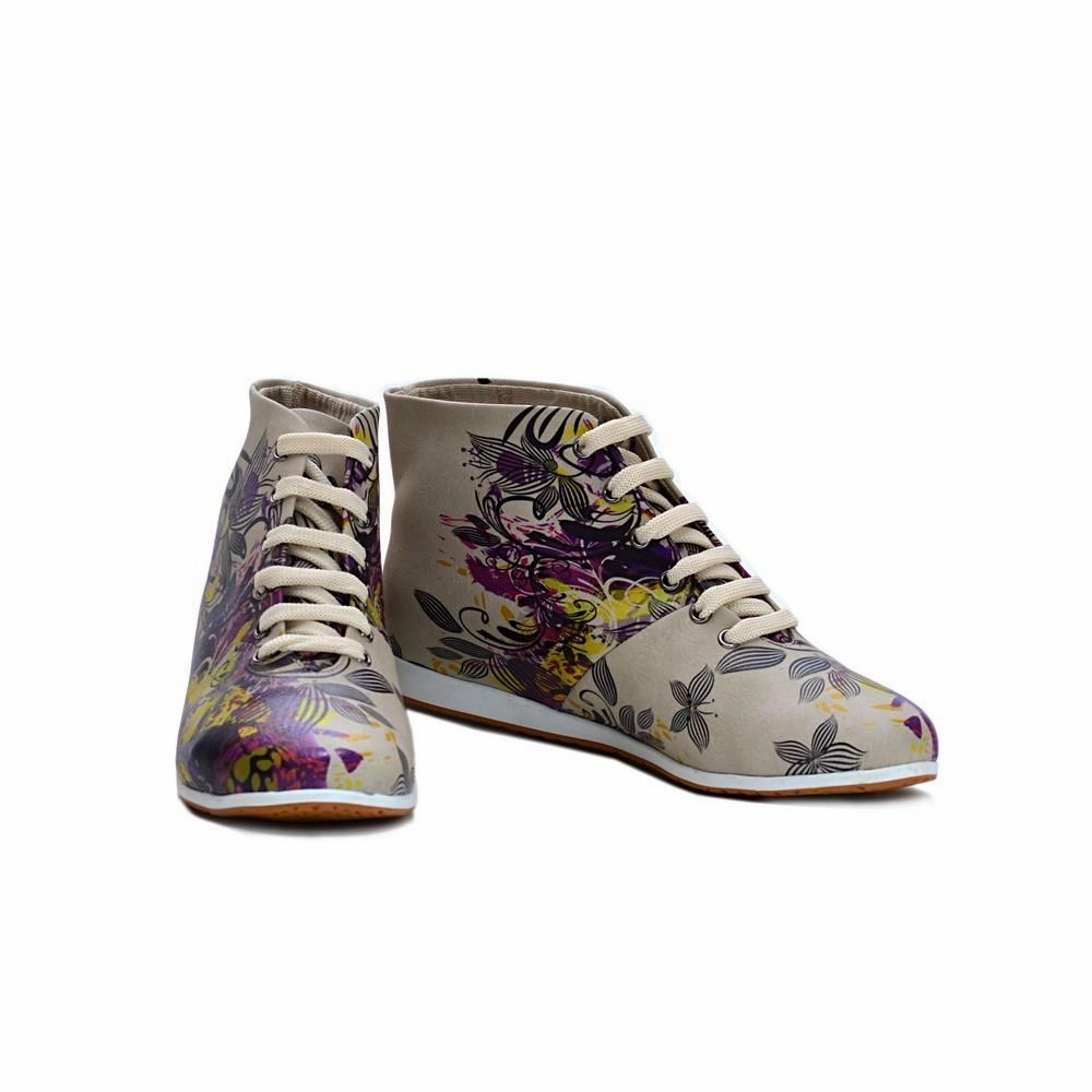 Corcoran Boots Flowers Short Boots LND1132