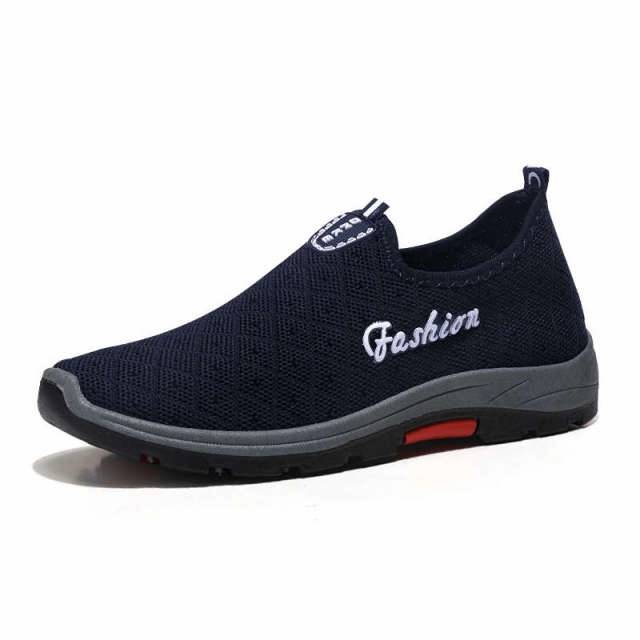 Fly Weaving Sports Shoes Men Breathable Summer Sneakers Big Size Running Sneakers for Men Low Top Sport Shoe Man Flat Zapatos I2 Running Shoes For Overpronation And Flat Feet