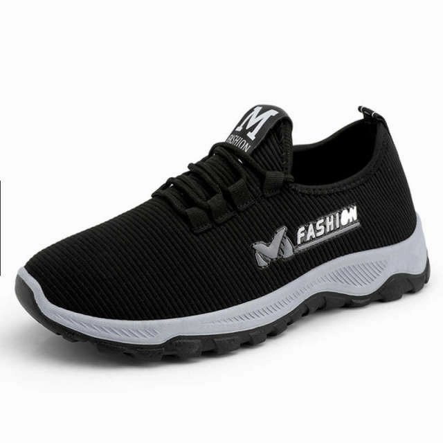 Hello Kitty Flat Shoes Fly Weaving Sports Shoes Men Breathable Summer Sneakers Big Size Running Sneakers for Men Low Top Sport Shoe Man Flat Zapatos I2