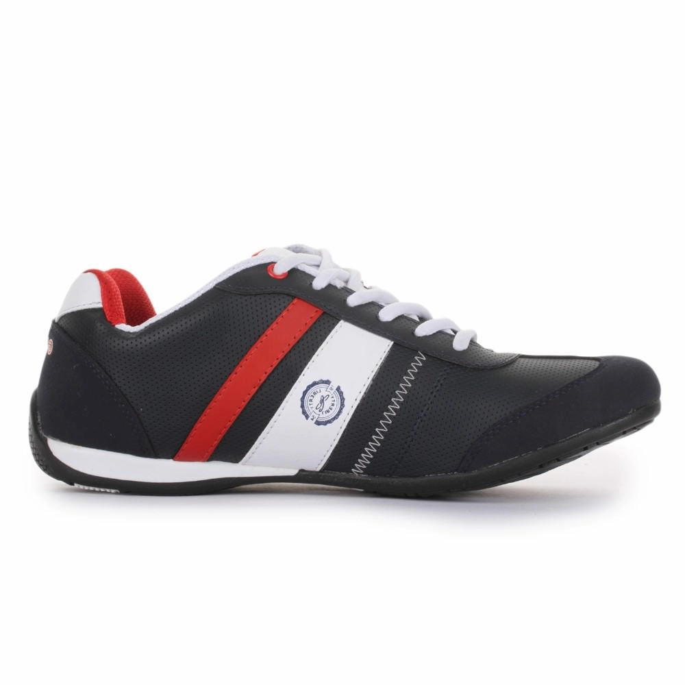 Club Casual Slip-on Golf Shoe Force 10 Men's Blue Casual Lacing Shoes (LB09-52)