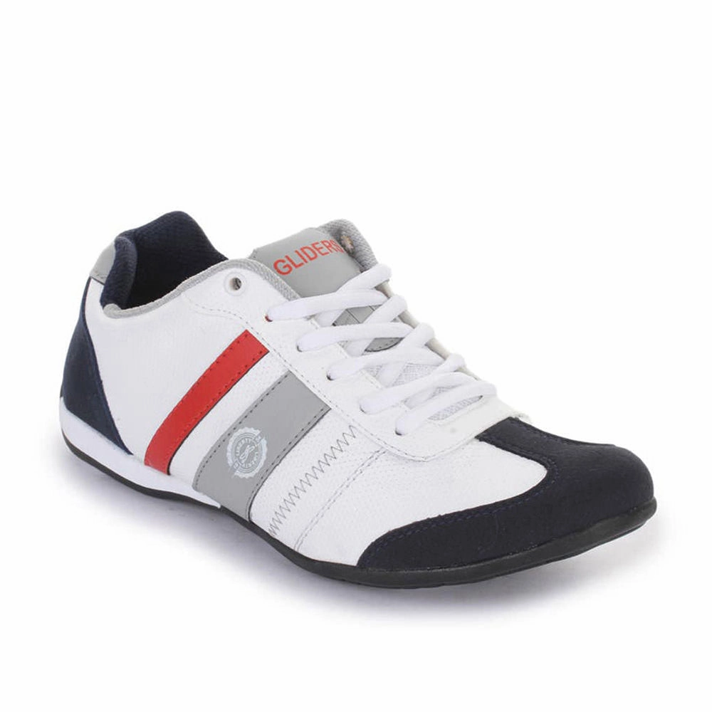 Urban Sole Casual Shoes Force 10 Men's White Casual Lacing Shoes (LB09-52)