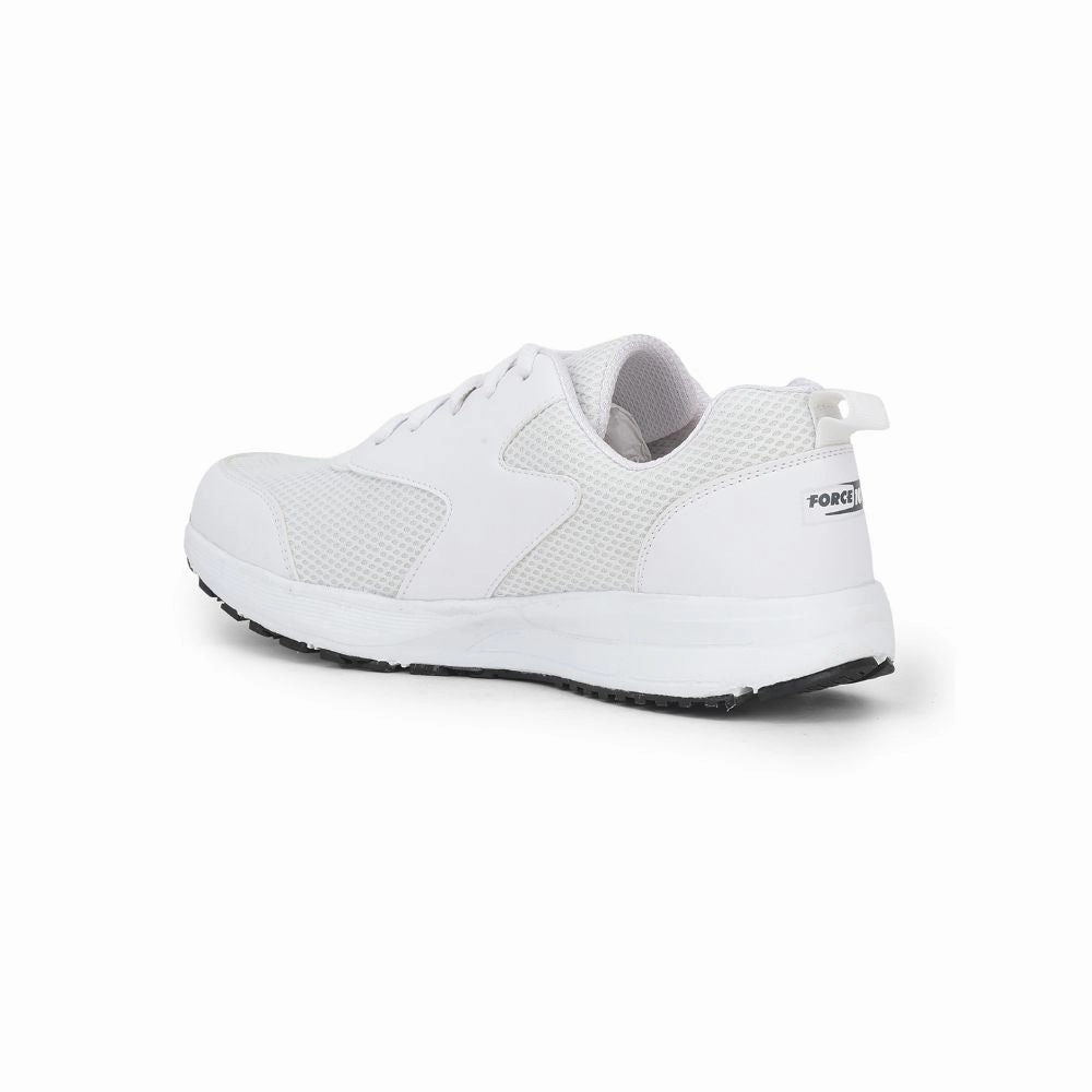 Force 10 Sports Lacing Shoes For Men (White) SPRINT By Liberty Metcon Sport Training Shoe