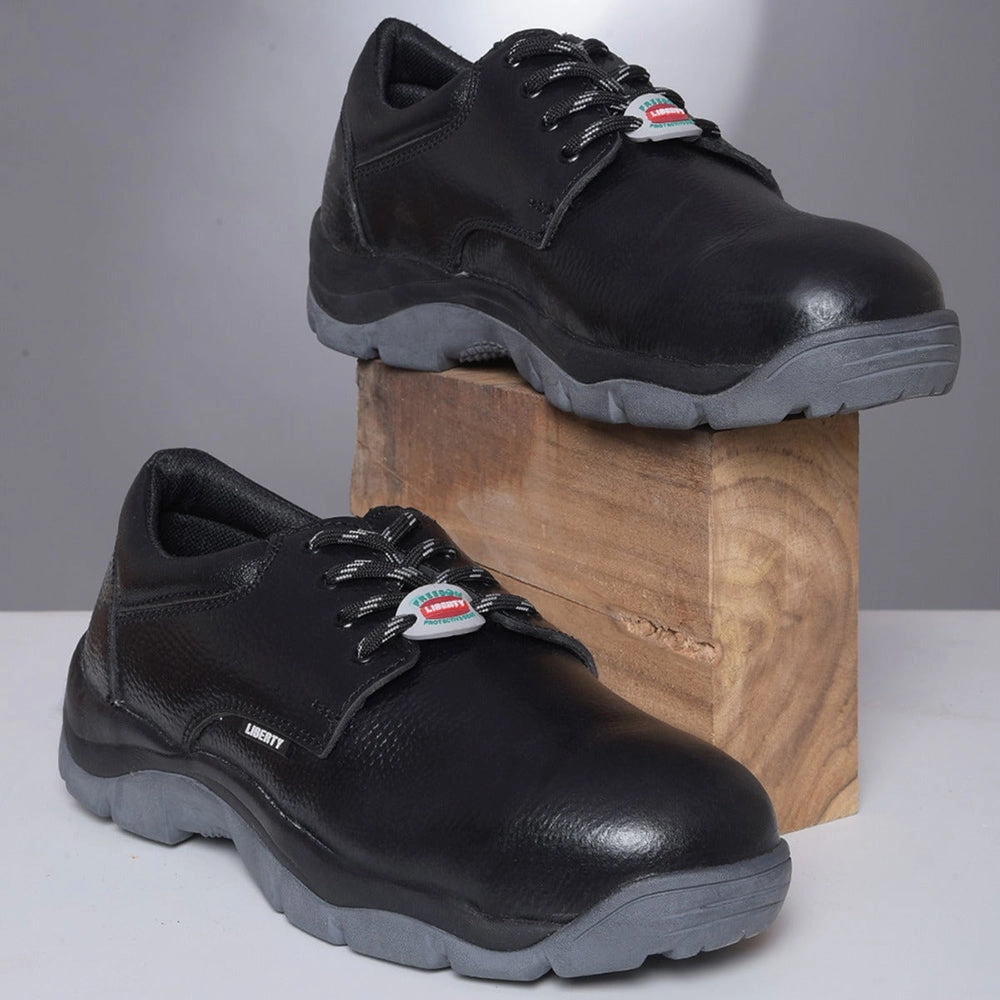 Louis Vuitton Waterfall Espadrilles Freedom Casual (Black) Safety Double Density Steel Toe Shoes SHIELD-ST By Liberty