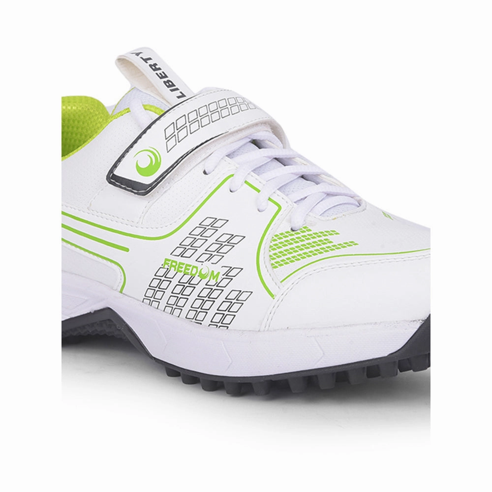 FREEDOM Sports P. Green Cricket Shoes For Men CRICSTAR2V By Liberty Best Shoes For Strongman Training
