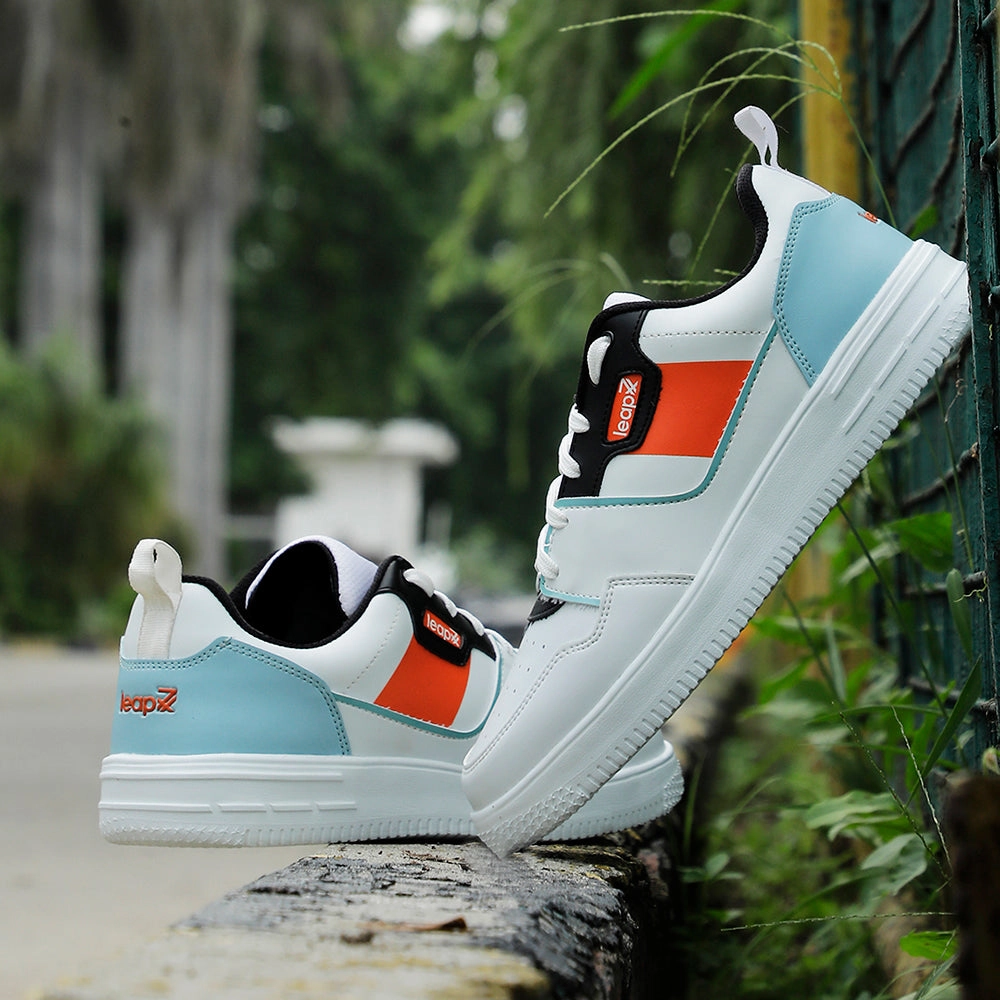 Popular Casual Shoes Leap7x Casual Orange Sneakers For Mens SNOOKIS-2 By Liberty