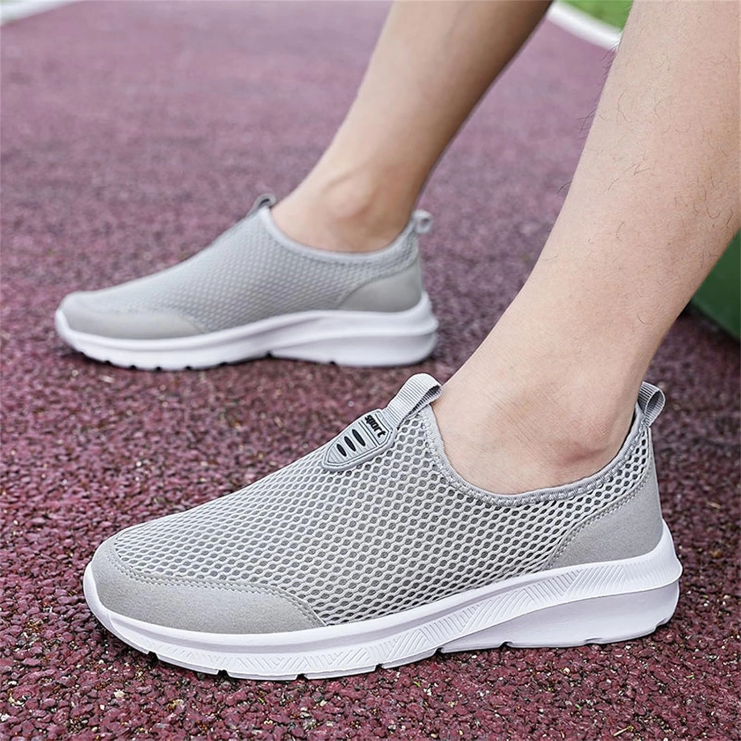 Platforms Sneakers Men's Sneakers Mens Tennis Shoes Slip on Shoe for Men Sneaker for Men Athletic Gym Lightweight Sneaker