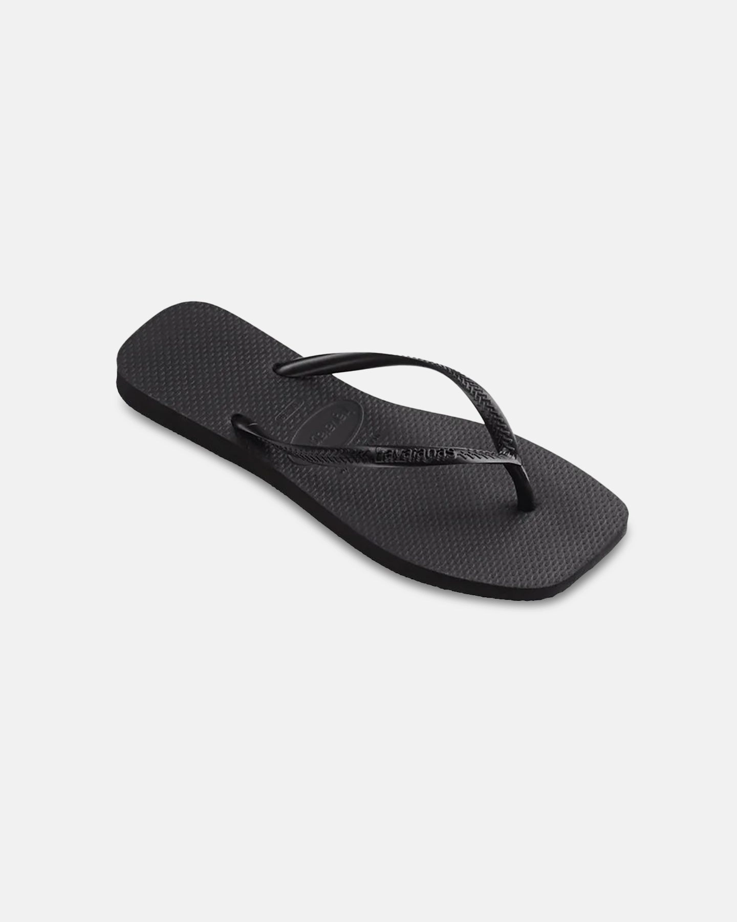 Havaianas Women's Slim Square Thongs Black Womens Vans Slip On > Slip On