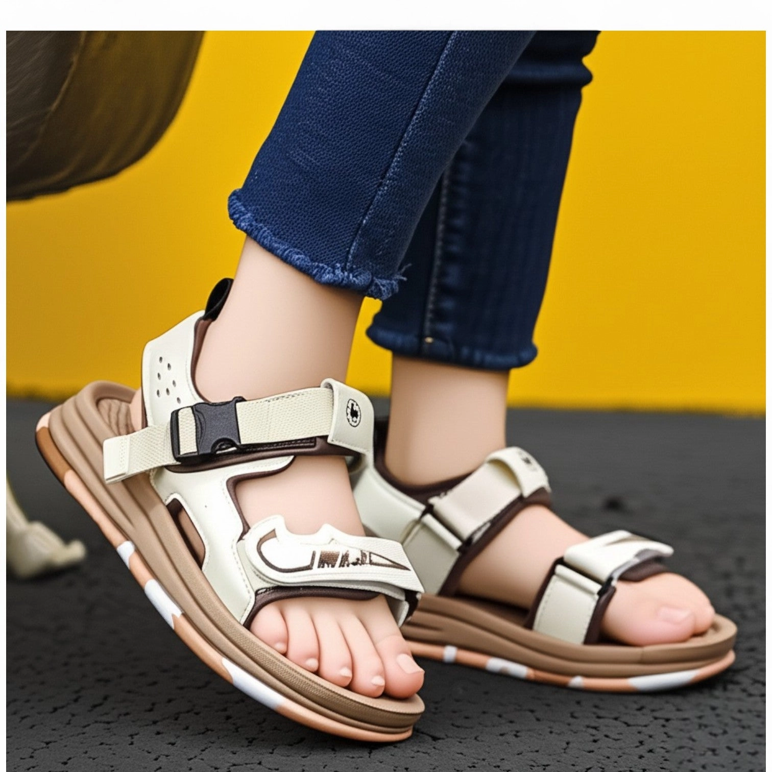 Peach Flat Shoes Tick8806 kids