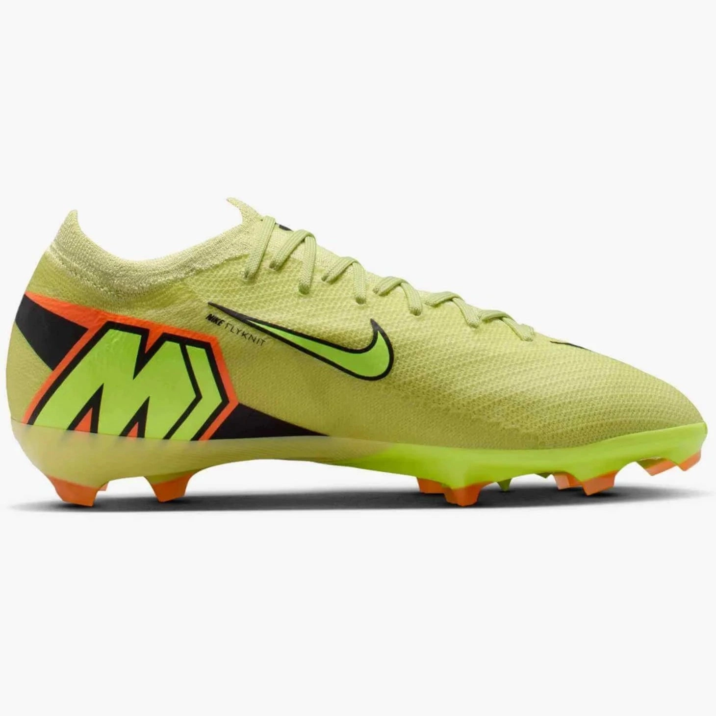 Nike JR Zoom Vapor 16 Pro Firm Ground Soccer Cleats - Max Voltage (HO25) Metal Cleats For Soccer