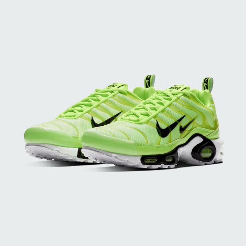 Nike Air Max Plus Men's "Lime Blast" Trainers 815994 300 Orange Nike Wrestling Shoes