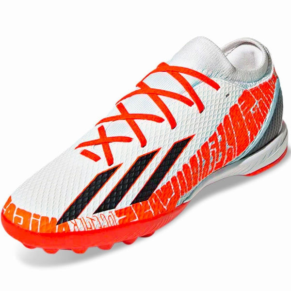 Gazelle Adidas Indoor Shoes adidas X Speedportal Messi.3 Turf Soccer Shoes (White/Solar Red)