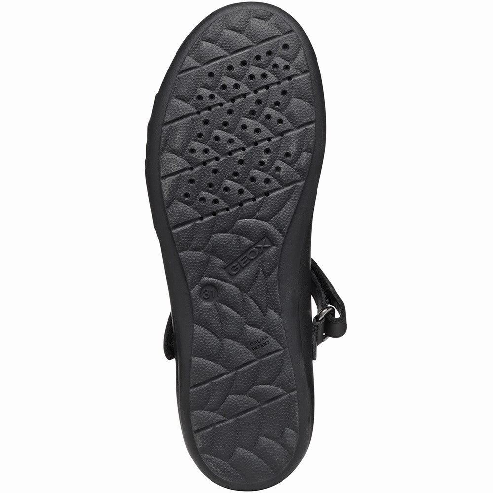 Geox J Iberide F Ballerina School Shoes Size 6