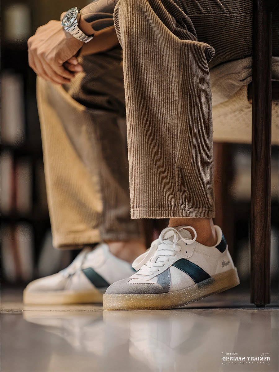 German Army Trainer Shoes | Skate Board Edition Shoes With Skates Built In