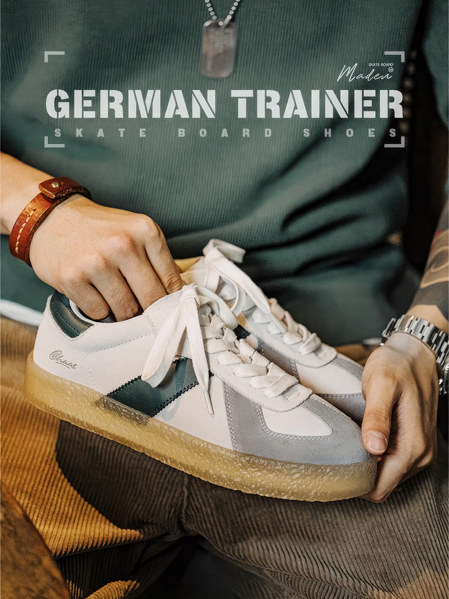 Size 18 Skate Shoes German Army Trainer Shoes | Skate Board Edition