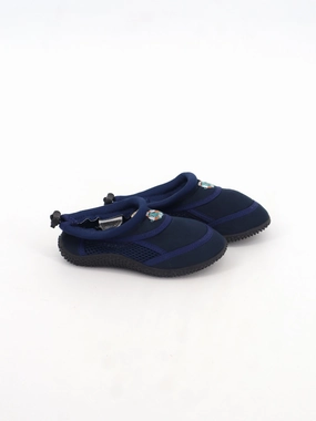 Driving With Slippers Kid's Boy Graphic Printed Water Shoes,Navy