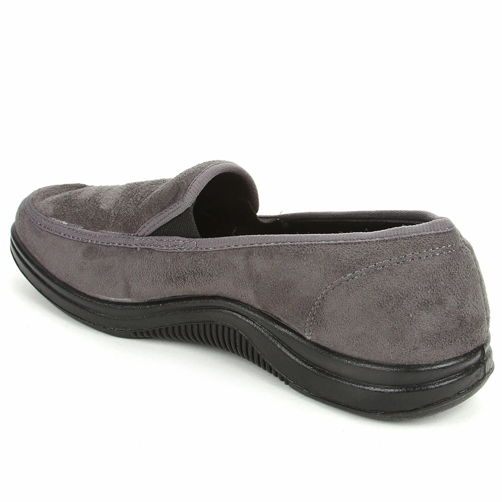 Size Casual Dress Shoes Gliders (Grey) Casual Slip on Shoes For Men 3070-65 By Liberty