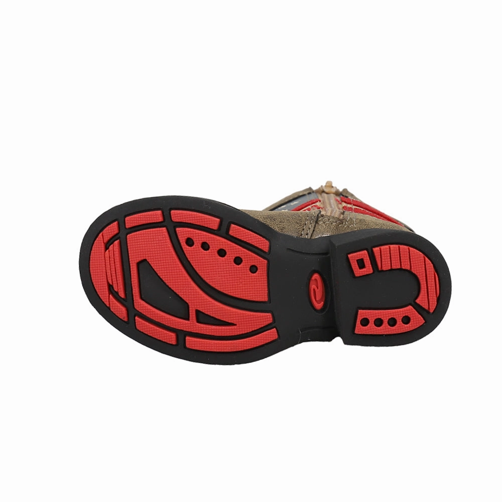 Patriot Light Up Heel Round Toe Cowboy Boots (Toddler) Fg Football Boots