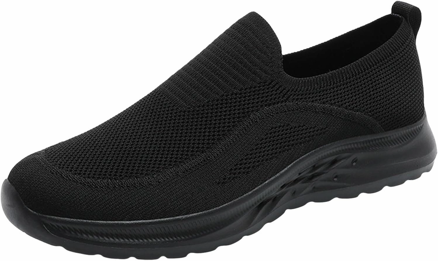 Mens Slip on Shoes Men's Fashion Sneakers Shoe for Men Sneaker for Men Lightweight Mesh Sneaker White Gum Sole Sneakers