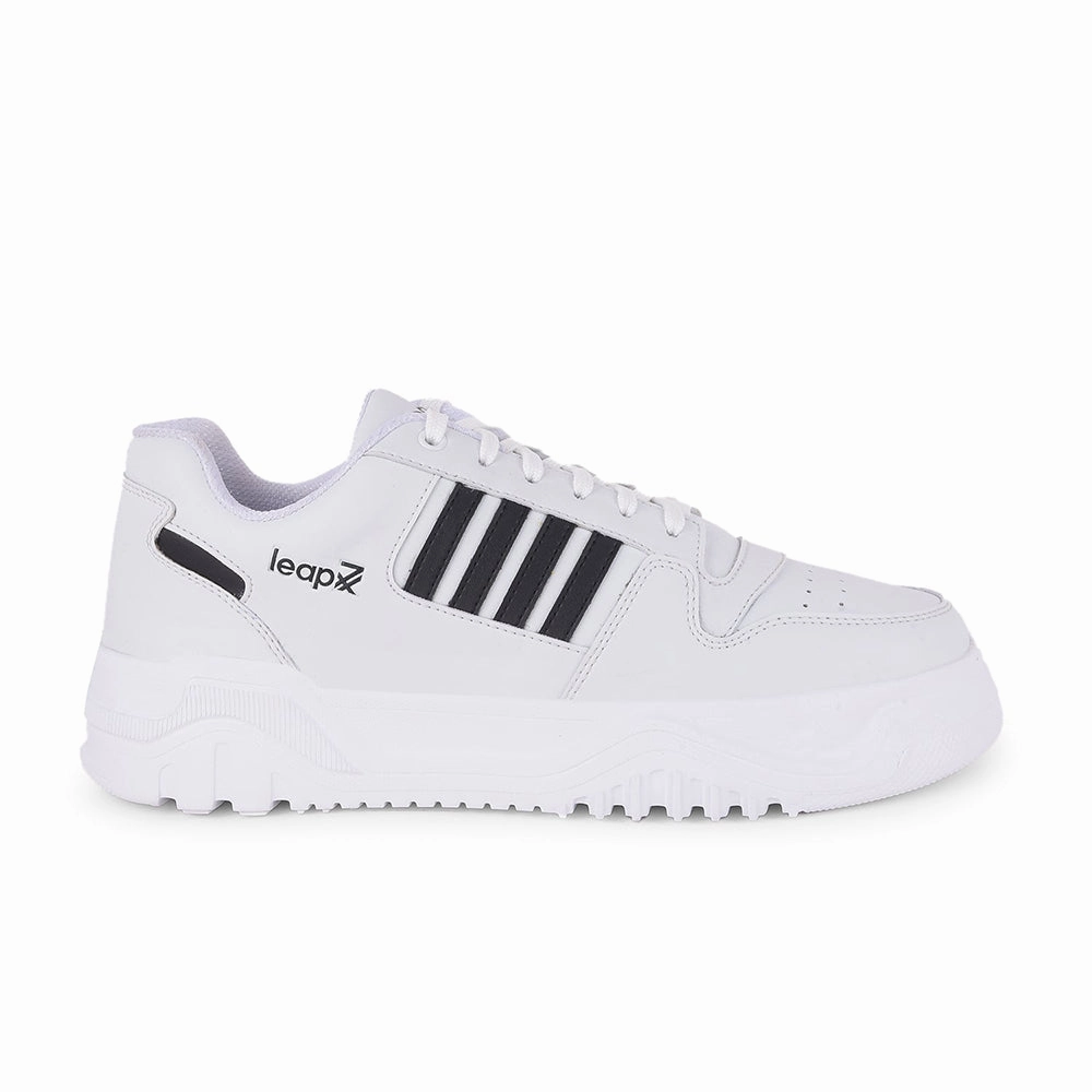 Leap7x Casual White Lacing Sneakers For Men JAXER-1E By Liberty Sneakers For Sales