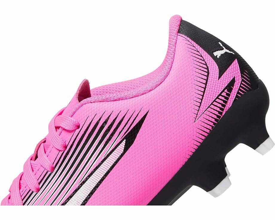 Best Soccer Cleats For Curving PUMA Ultra Play FG/AG Junior Soccer Cleats 107775 01 PINK/BLACK