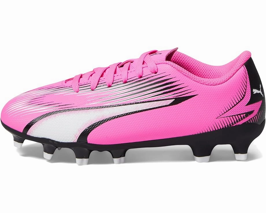PUMA Ultra Play FG/AG Junior Soccer Cleats 107775 01 PINK/BLACK Soccer Cleats Galaxy