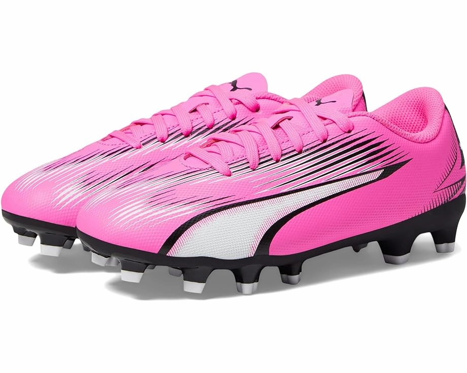 PUMA Ultra Play FG/AG Junior Soccer Cleats 107775 01 PINK/BLACK Cup Soccer Cleats